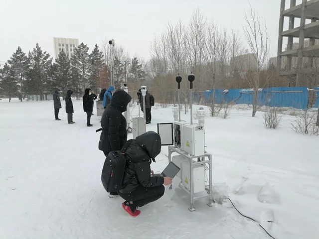 内蒙古自治区环境监测总站圆满完成噪声自动监测高寒运行试验