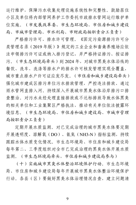 今年黑臭水体消除比例达80%！马鞍山市5部门印发城市黑臭水体治理攻坚战行动方案