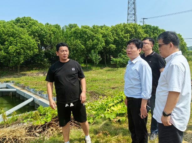 上海市生态环境局赴宝山区现场调研长江入河排污口整治与饮用水水源地保护工作