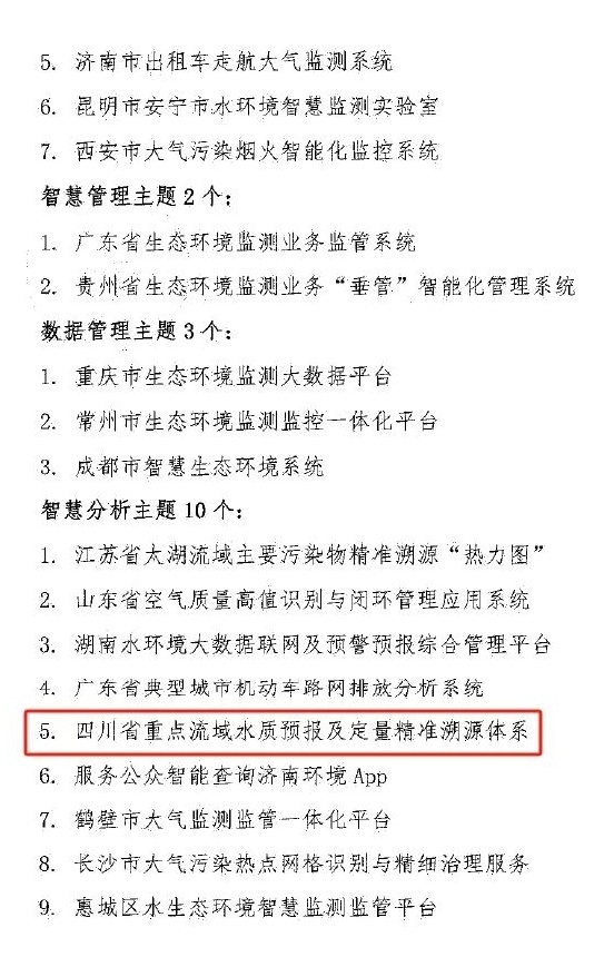 理工能科开发的浙江省大气环境监测预报预警平台成功入选优秀案例